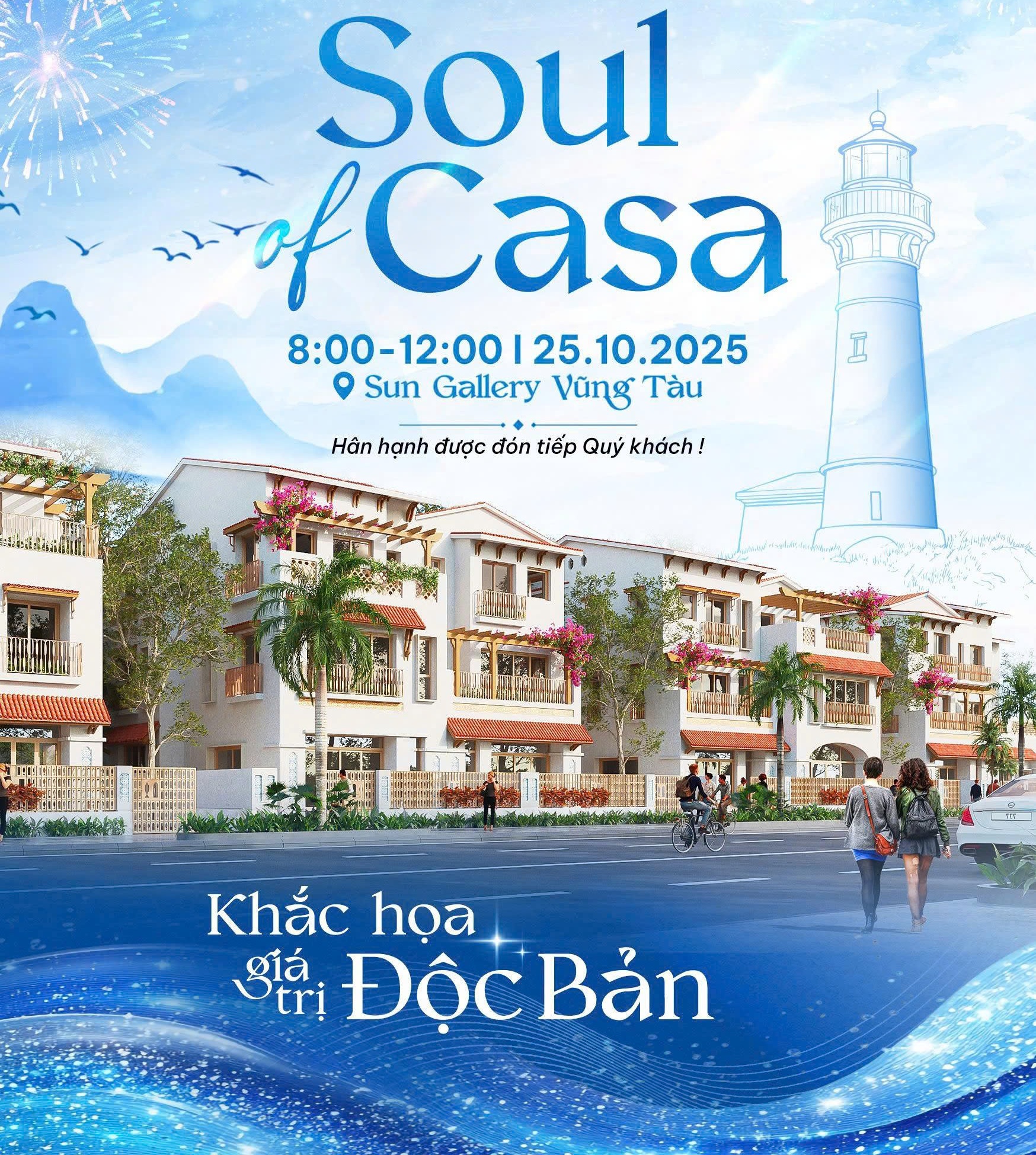 Tưng bừng lễ khai trương Nhà mẫu Casa Blanca City Vũng Tàu – Biểu tượng sống mới giữa lòng Blanca City