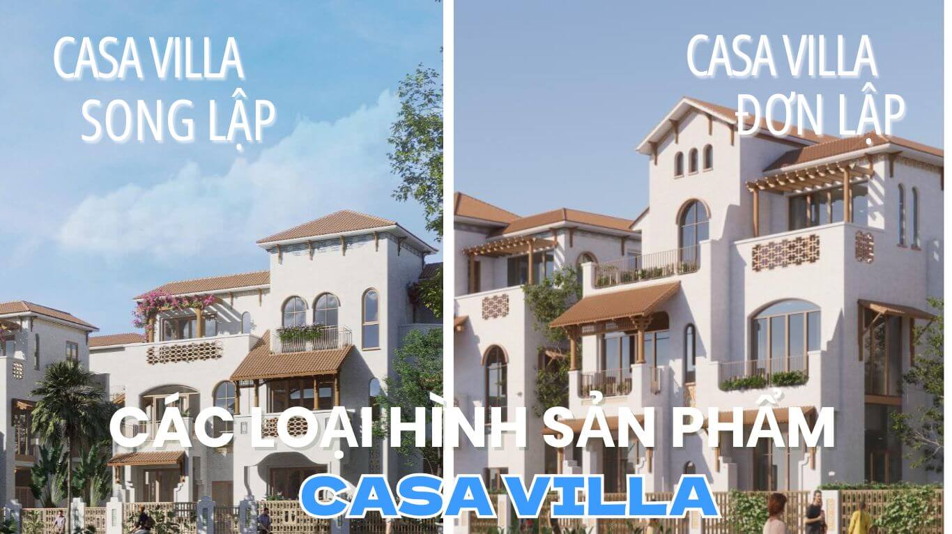 Loại hình biệt thự casa villa