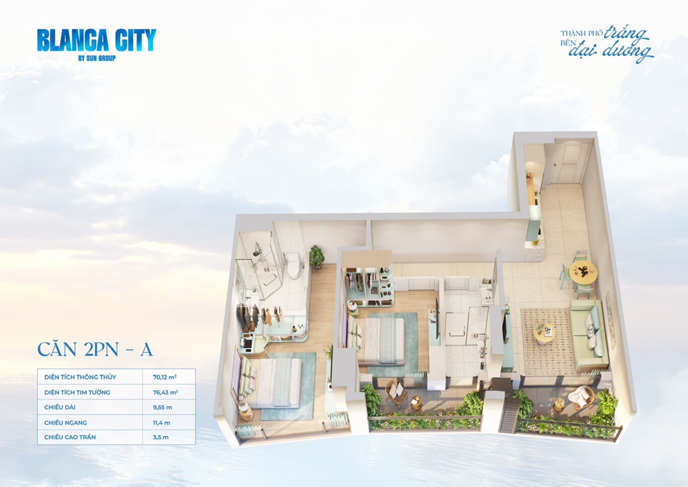 Căn hộ Blanca Đẳng cấp view biển triệu đô Vũng Tàu 2025