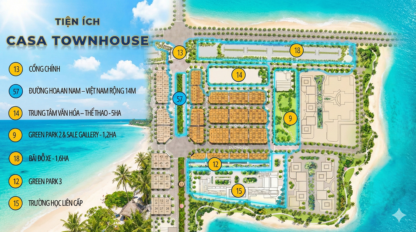 Nhà Phố Casa townhouse đầu tư sinh lời bền vững tại Vũng Tàu 2025