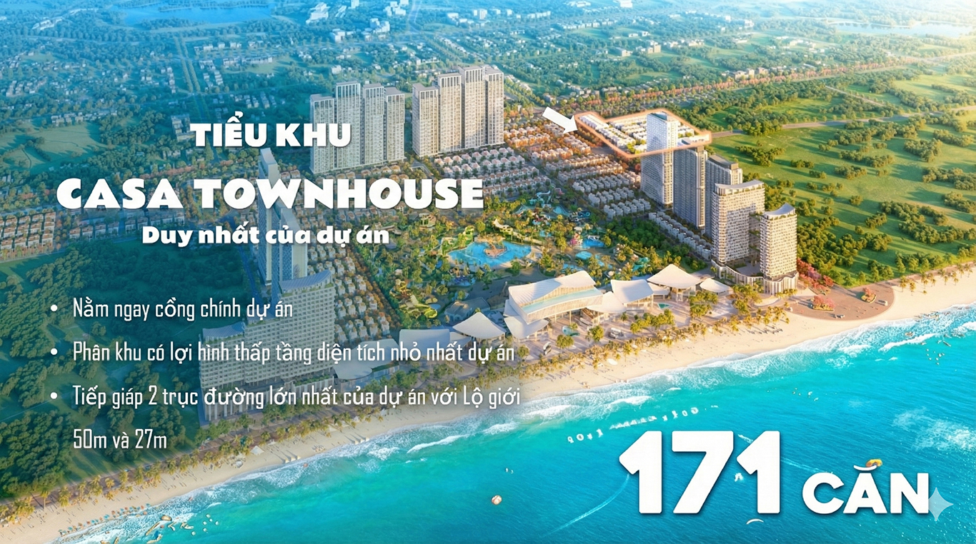 Nhà Phố Casa townhouse đầu tư sinh lời bền vững tại Vũng Tàu 2025