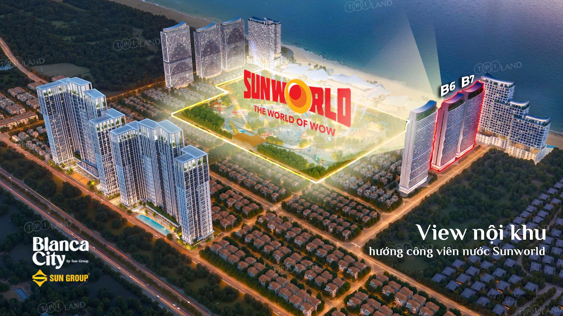 Sun Group Vũng Tàu ra mắt hai tòa tháp Blanca B6 – B7 vận hành bởi thương hiệu quốc tế