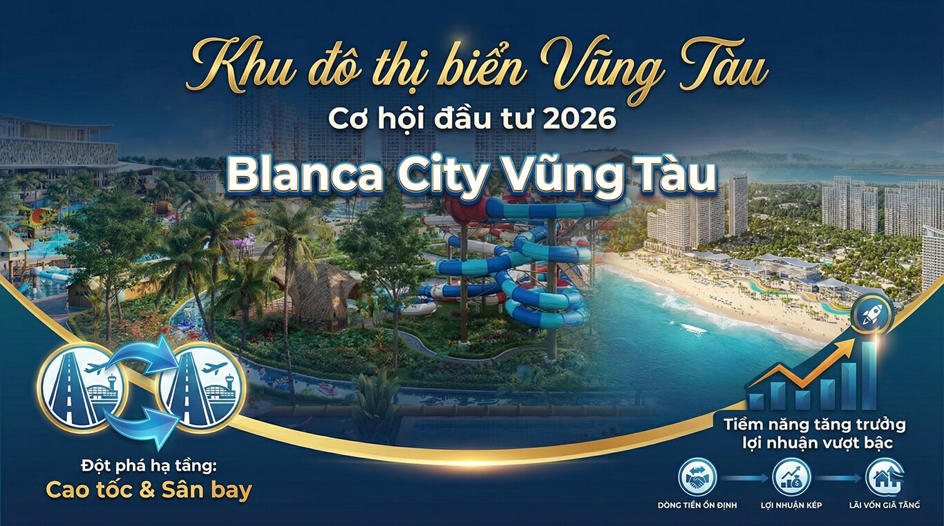 Khu đô thị biển Vũng Tàu cơ hội đầu tư 2026 Blanca CIty