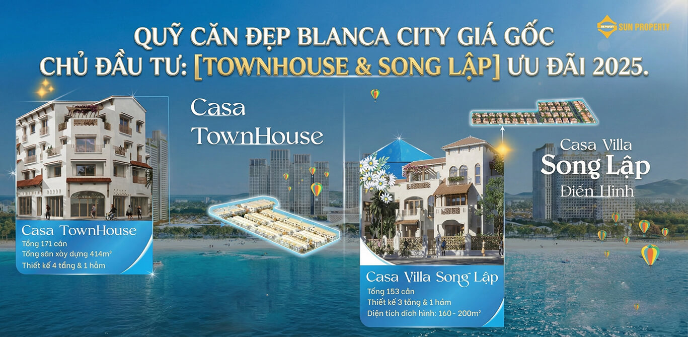 Quỹ Căn Đẹp Blanca City Giá Gốc Chủ Đầu Tư