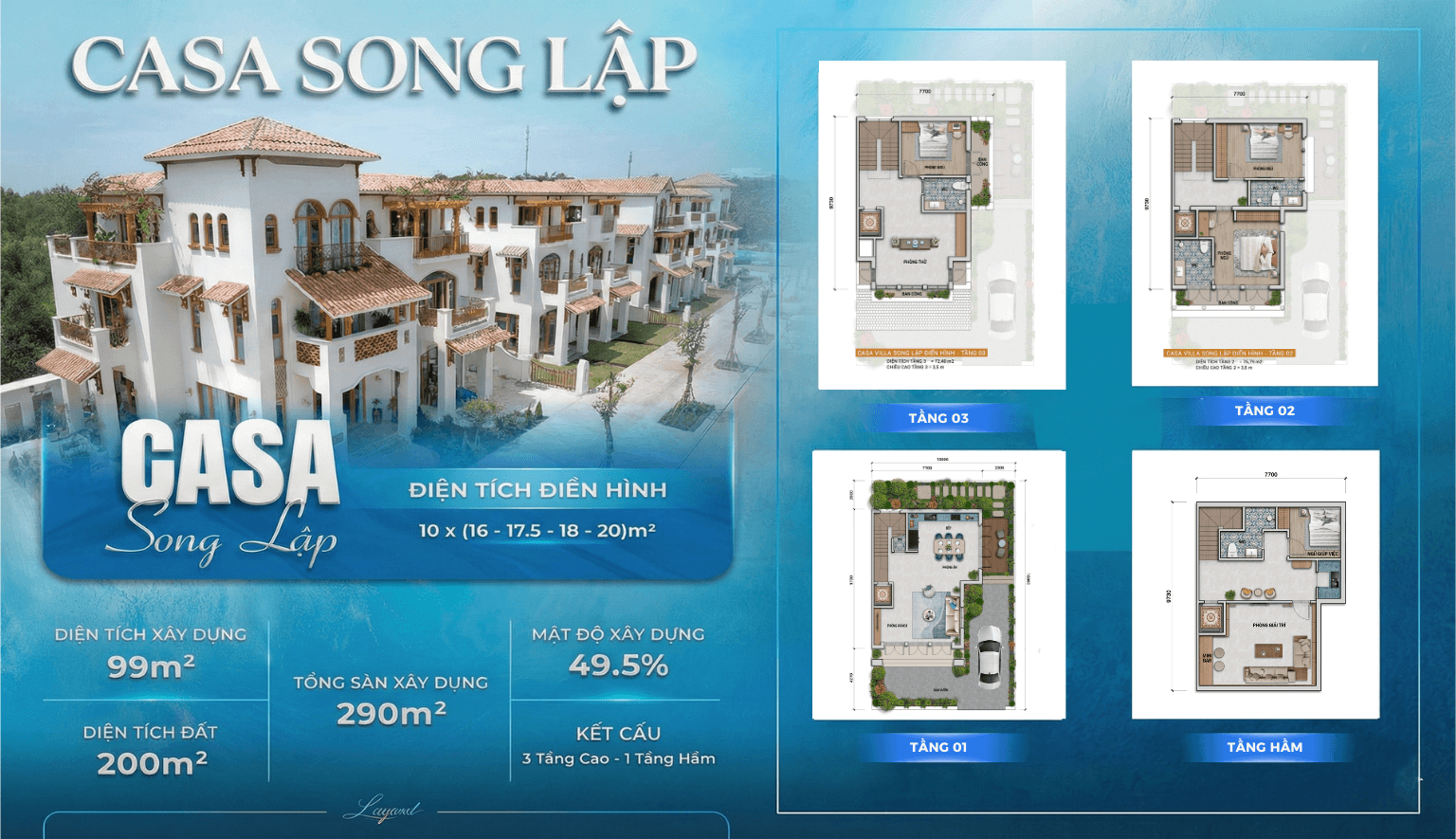 Nhà Phố Casa Villa Đơn Lập