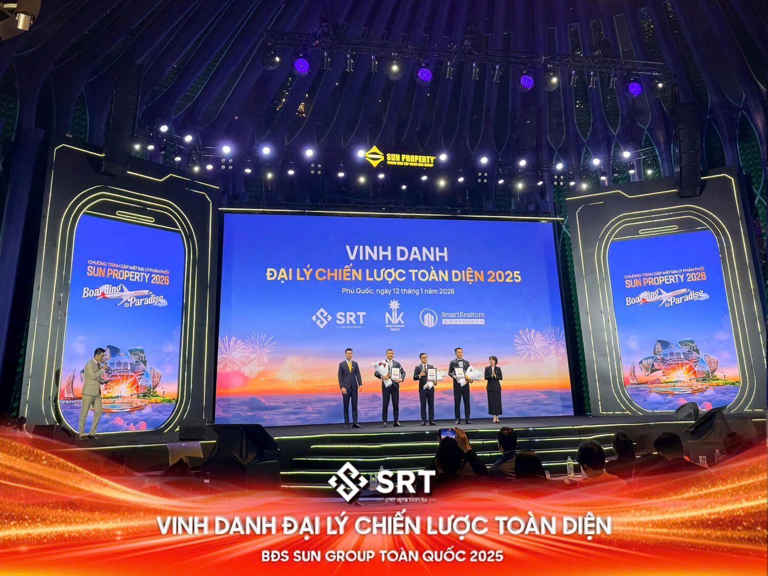 SRT Đại Lý Chiến Lược Toàn Diện Sun Group