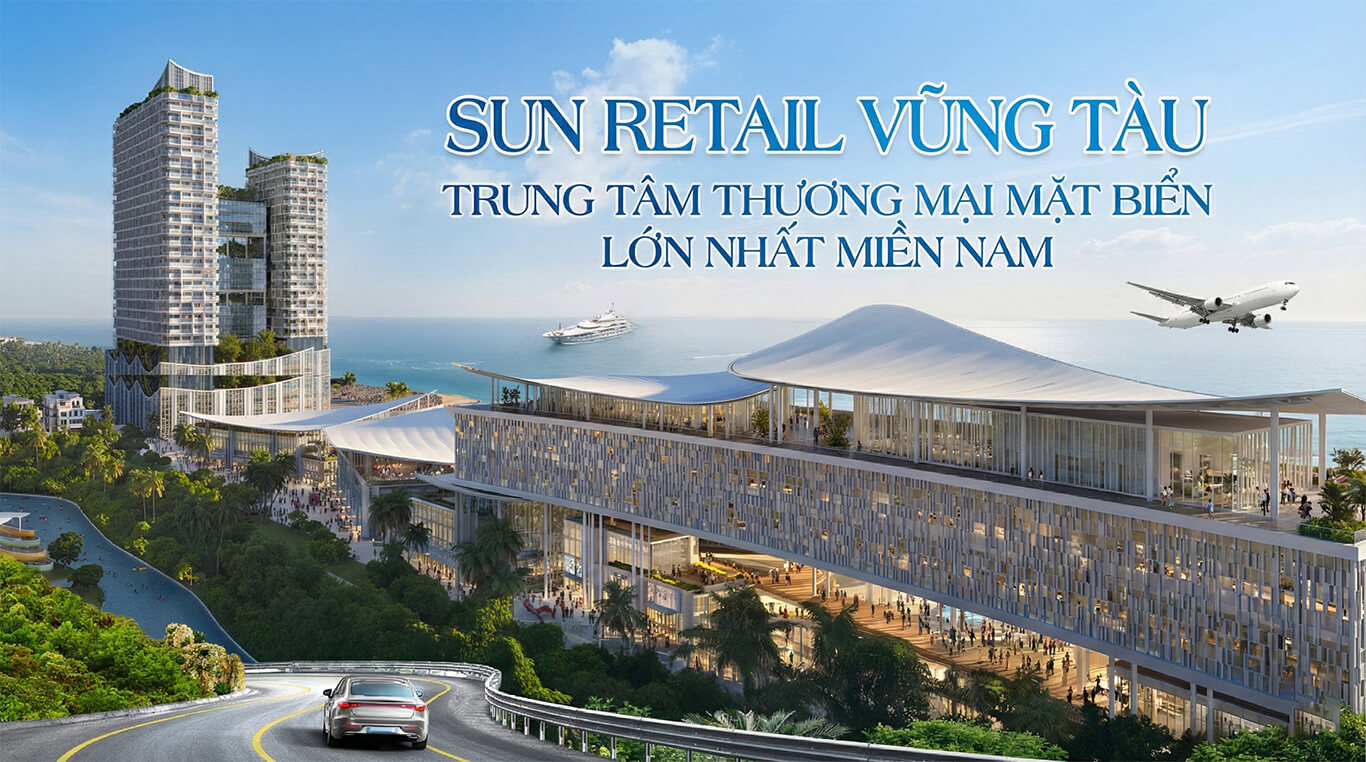 sun retail vũng tàu trung tâm thương mại blanca city