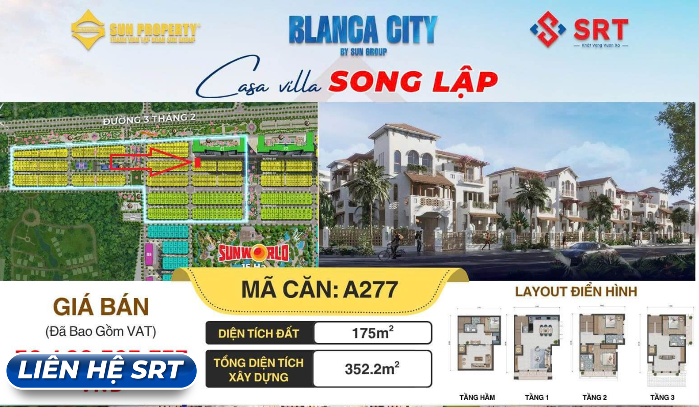 casa villa song lập A2-77