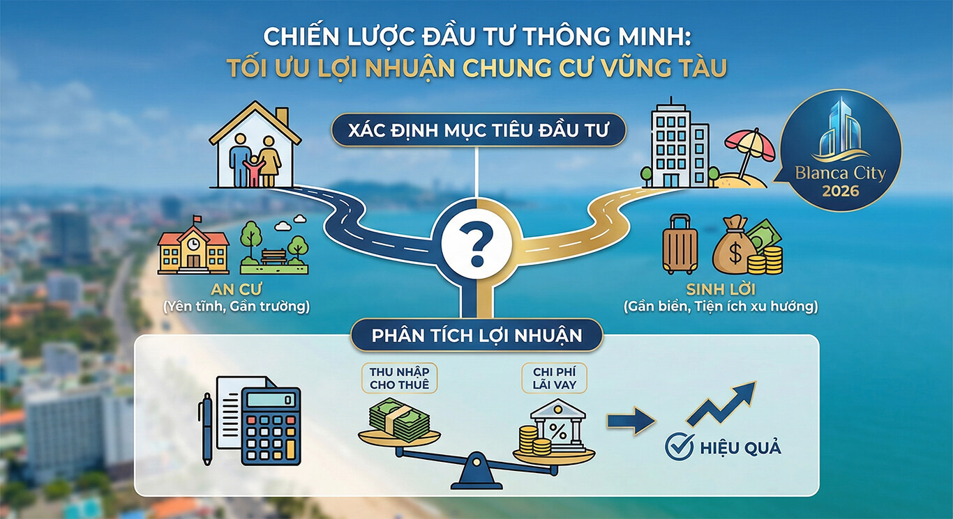 Nên mua chung cư nào ở Vũng Tàu tiềm năng tăng giá 2026?