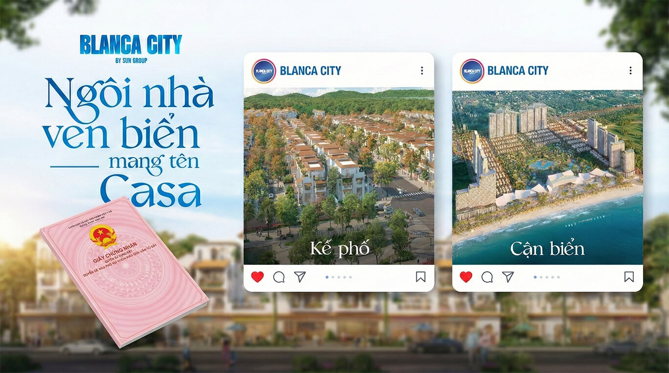 Giới thiệu biệt thự casa villa đơn lập Blanca city