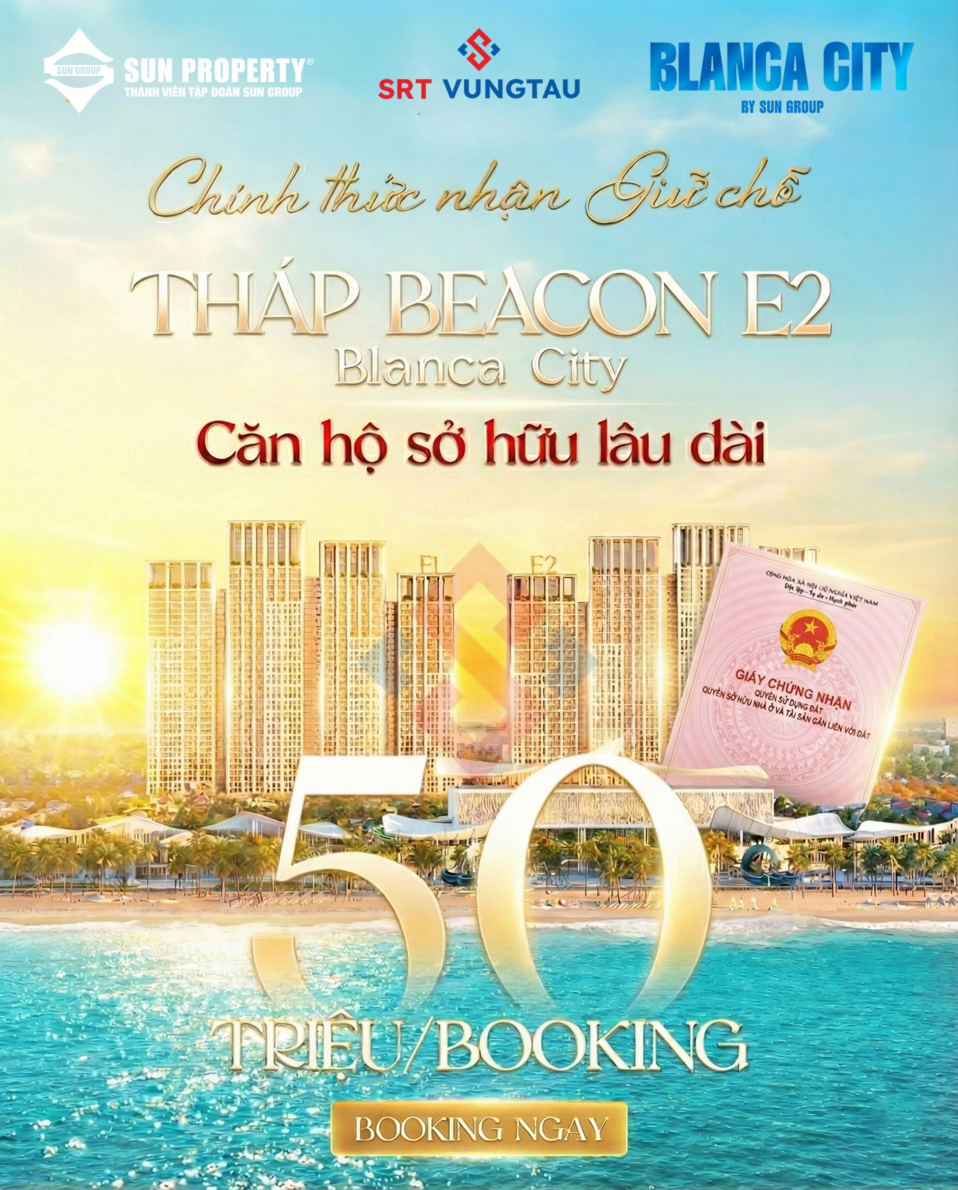 Giữ chỗ book king thap beacon blanca city