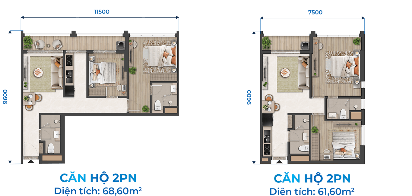 Căn hộ B1B2B3 Blanca City
