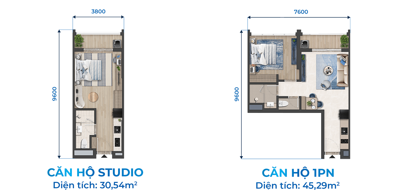 Căn hộ B1B2B3 Blanca City