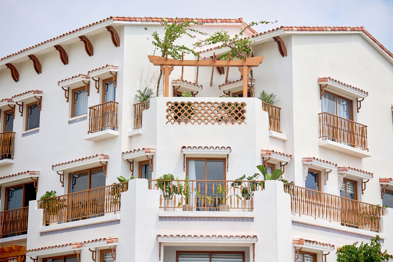 Nhà mẫu casa townhouse Blanca city