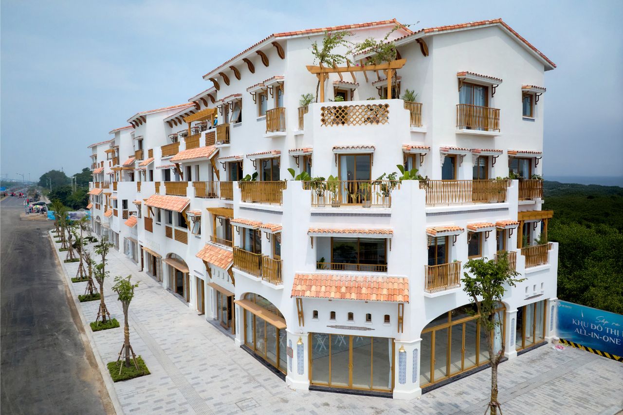 Nhà mẫu casa townhouse Blanca city