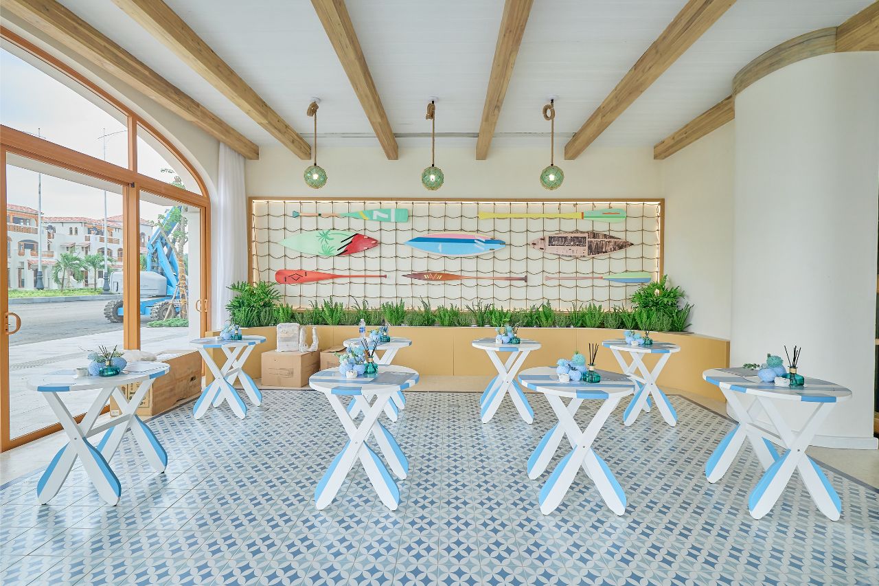 Nhà mẫu casa Blanca city Tầng 1