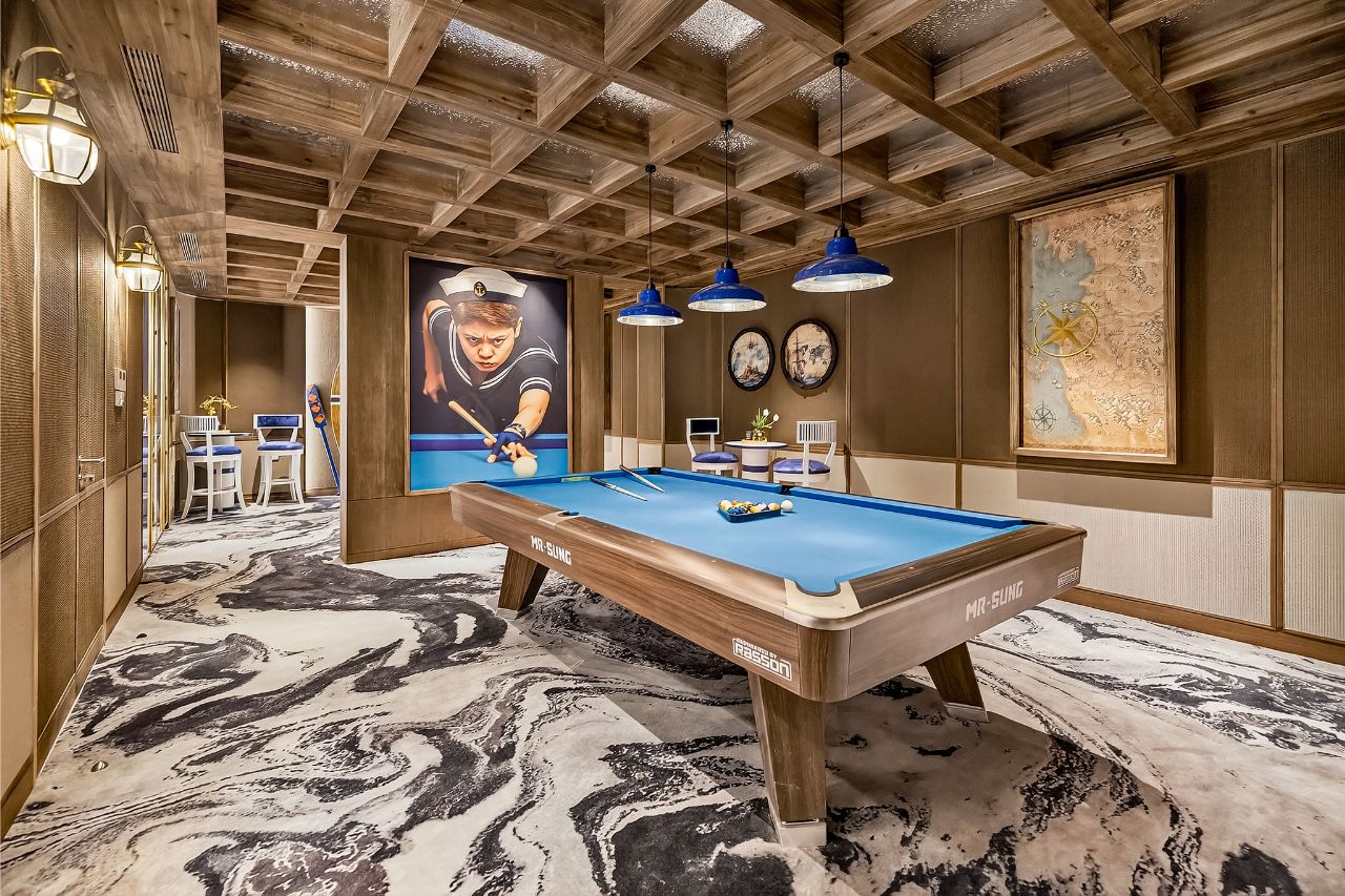 Nhà mẫu casa Blanca city Tầng Hầm