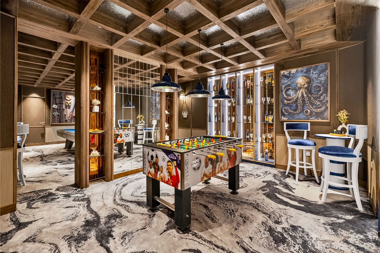 Nhà mẫu casa Blanca city Tầng Hầm