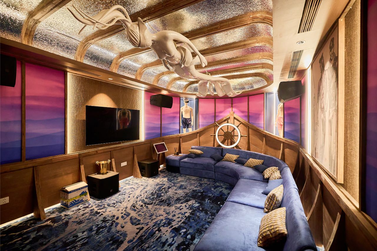 Nhà mẫu casa Blanca city Tầng Hầm