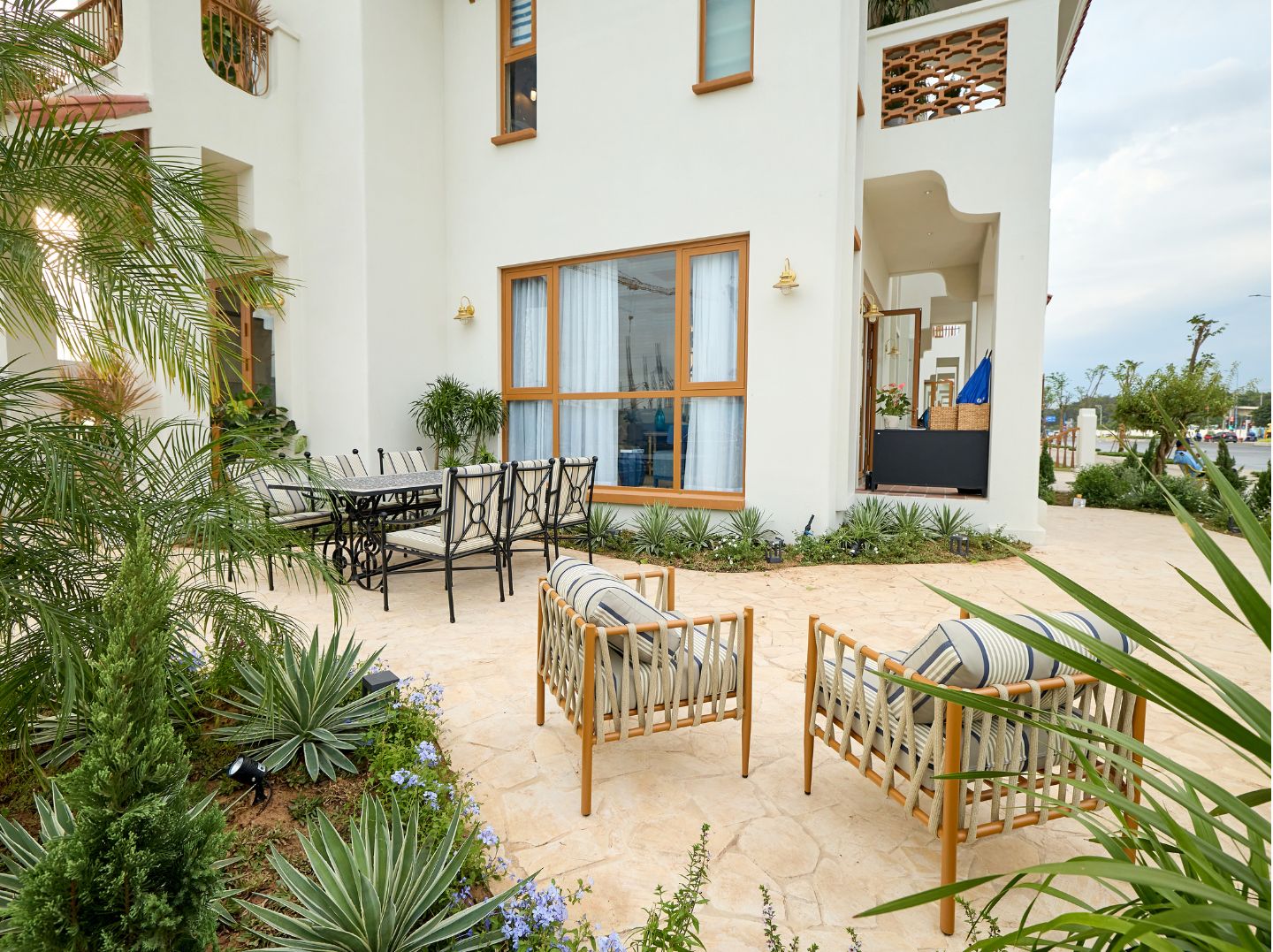 nhà mẫu casa villa song lập