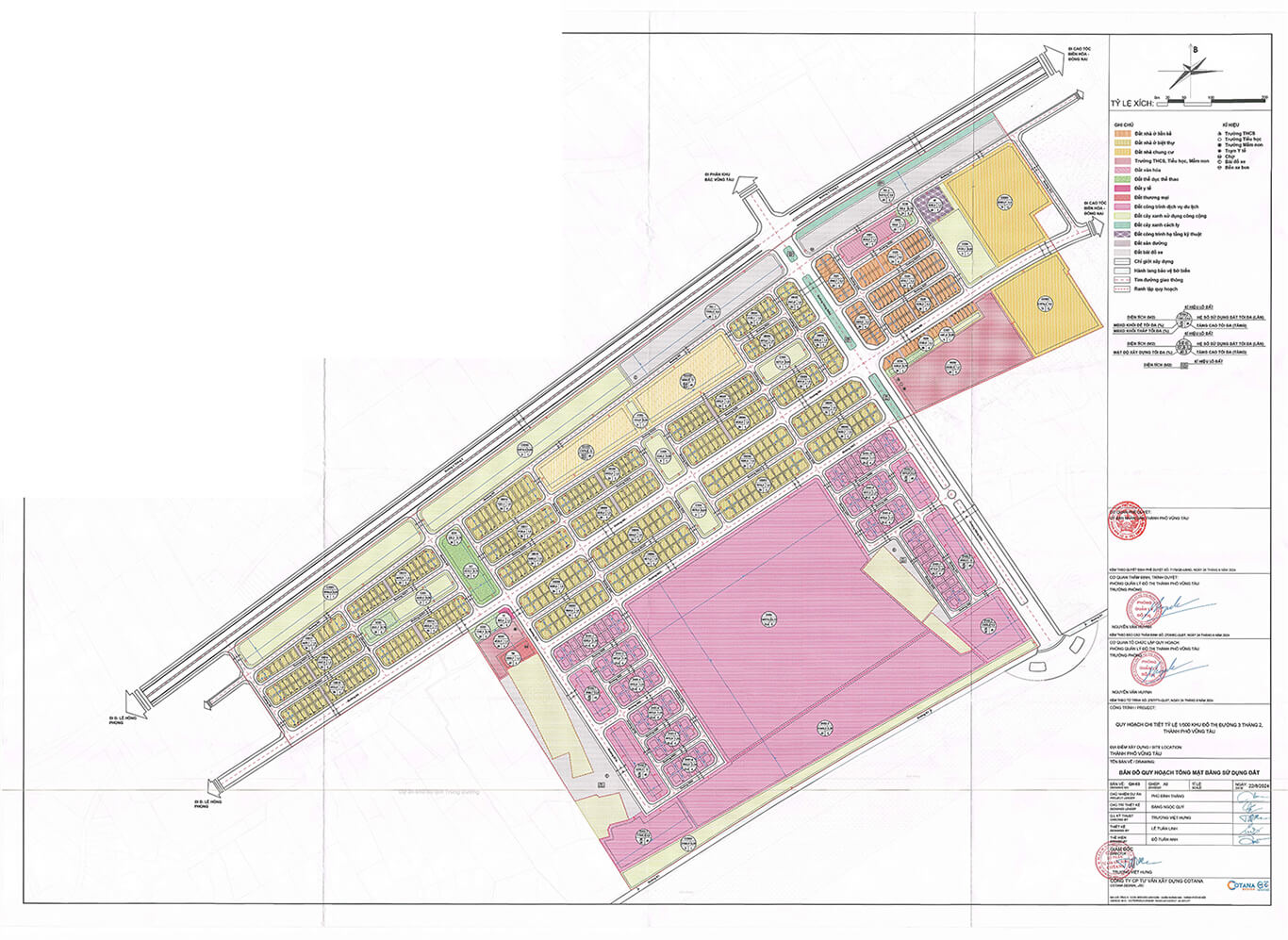 Pháp lý 1/500 quy hoạch blanca city vũng tàu