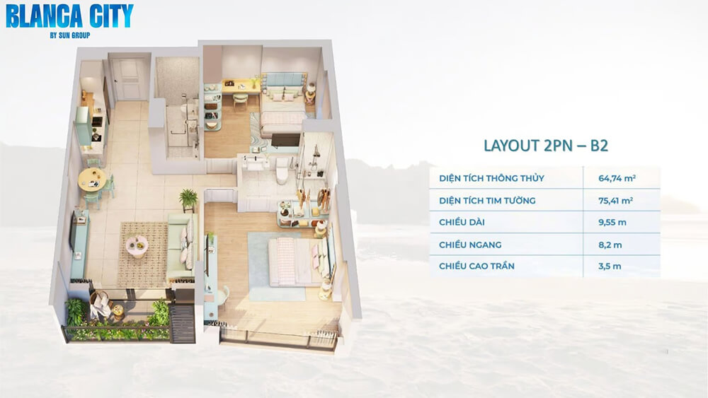 Căn hộ Blanca city B5B6B7 Xu hướng sống đẳng cấp 2026