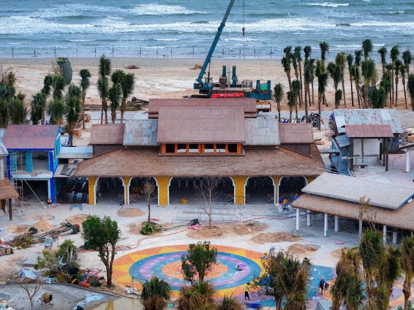 Tiến độ Blanca City Tháng 2/2026: Sun World Bơm Nước, Shophouse Sắp Bàn Giao