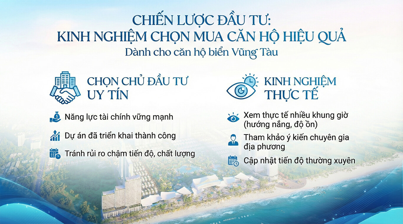 Căn hộ biển Vũng Tàu Mua ngay view triệu đô