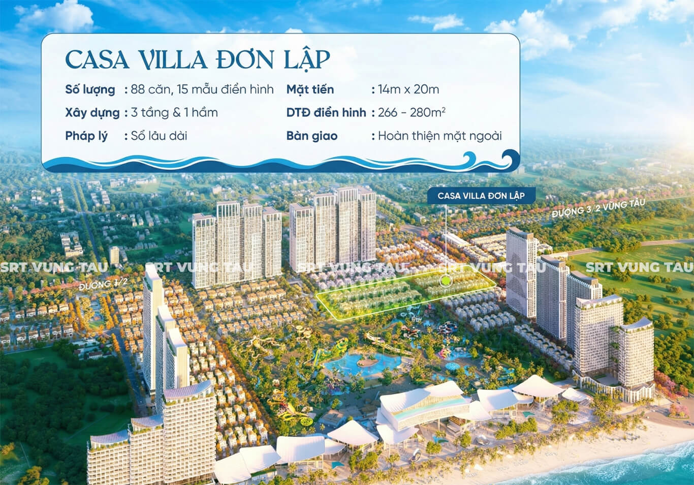 Casa Villa Đơn Lập Blanca City: Tuyệt Tác “Độc Bản” Sở Hữu Lâu Dài Tại Vũng Tàu