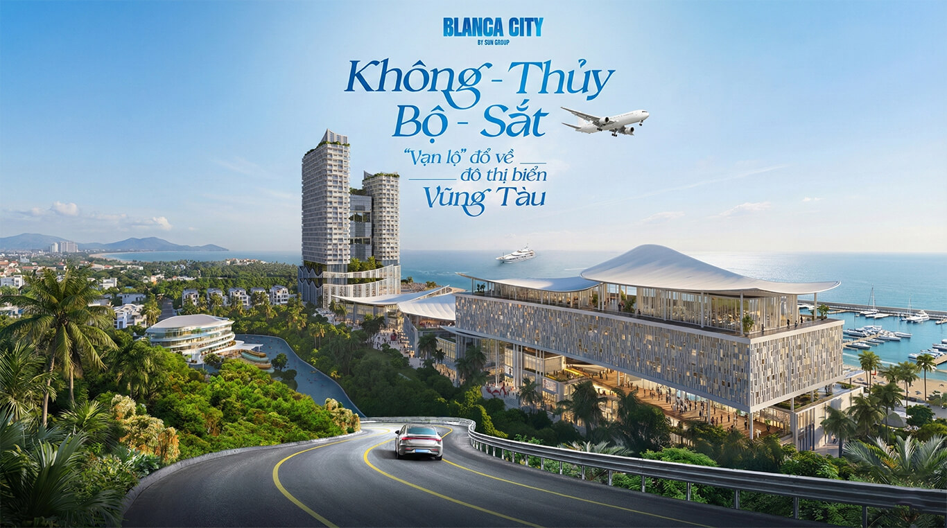 Vị trí Blanca City Vũng Tàu trung tâm kết nối mới