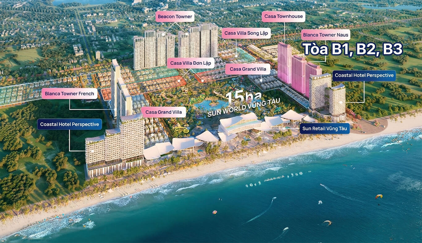 Căn hộ B1B2B3 Blanca City