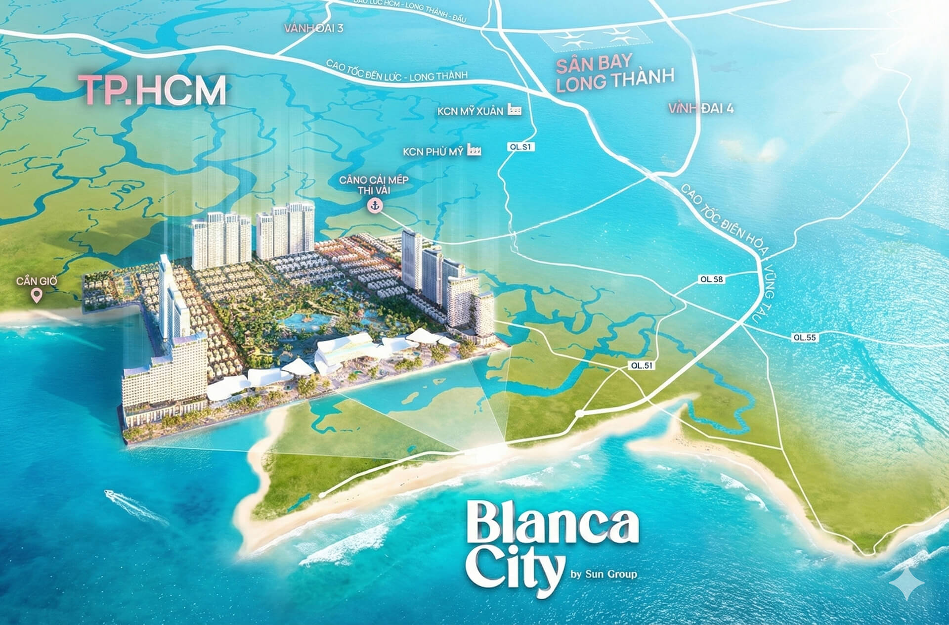 vị trí blanca city vũng tàu