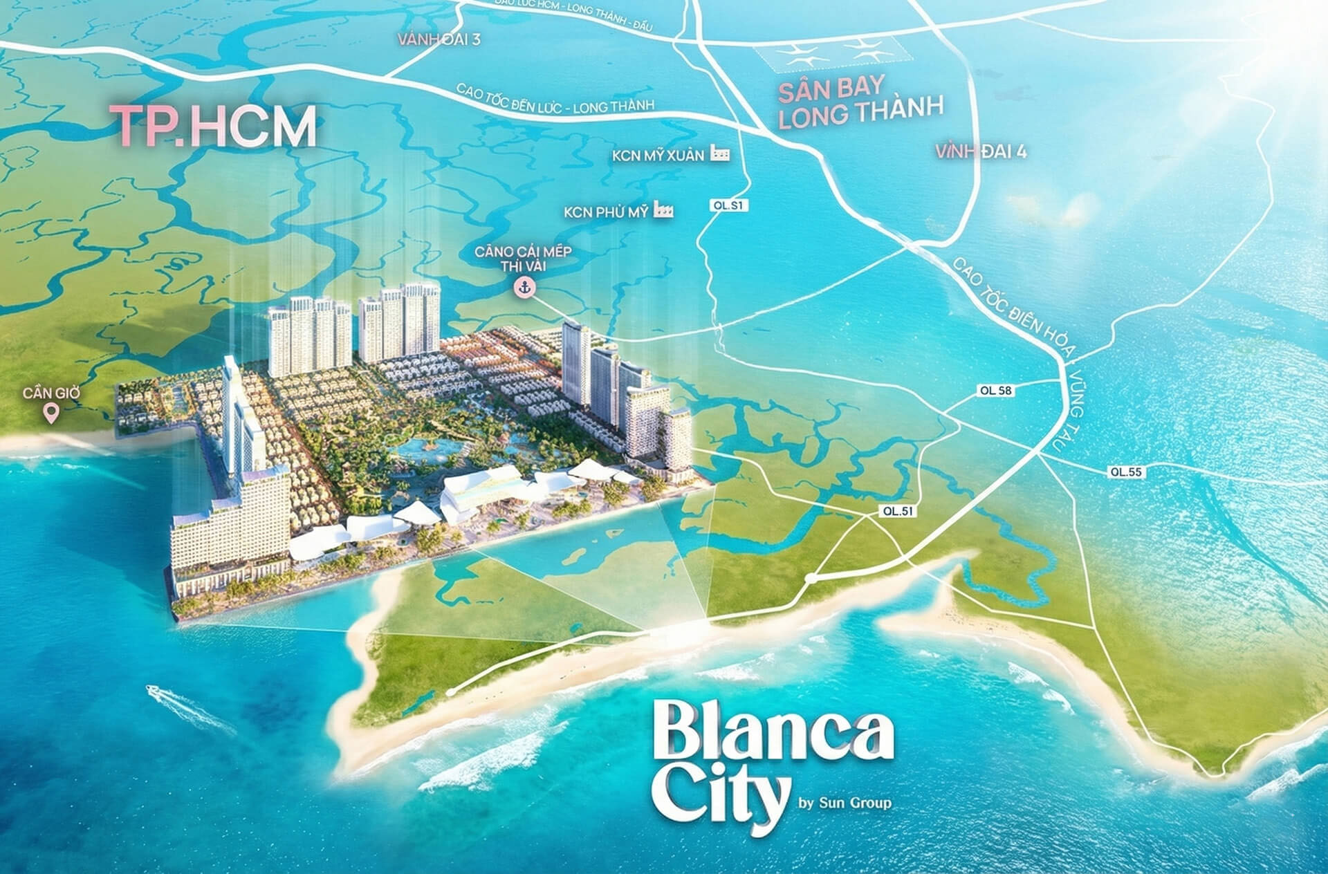 vị trí blanca city vũng tàu