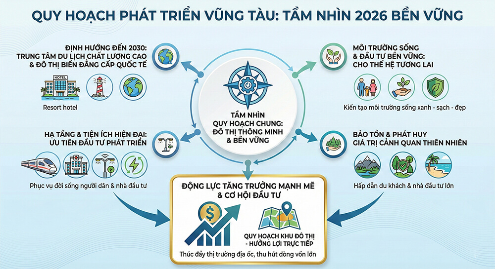 Vị trí Blanca City Vũng Tàu trung tâm kết nối mới