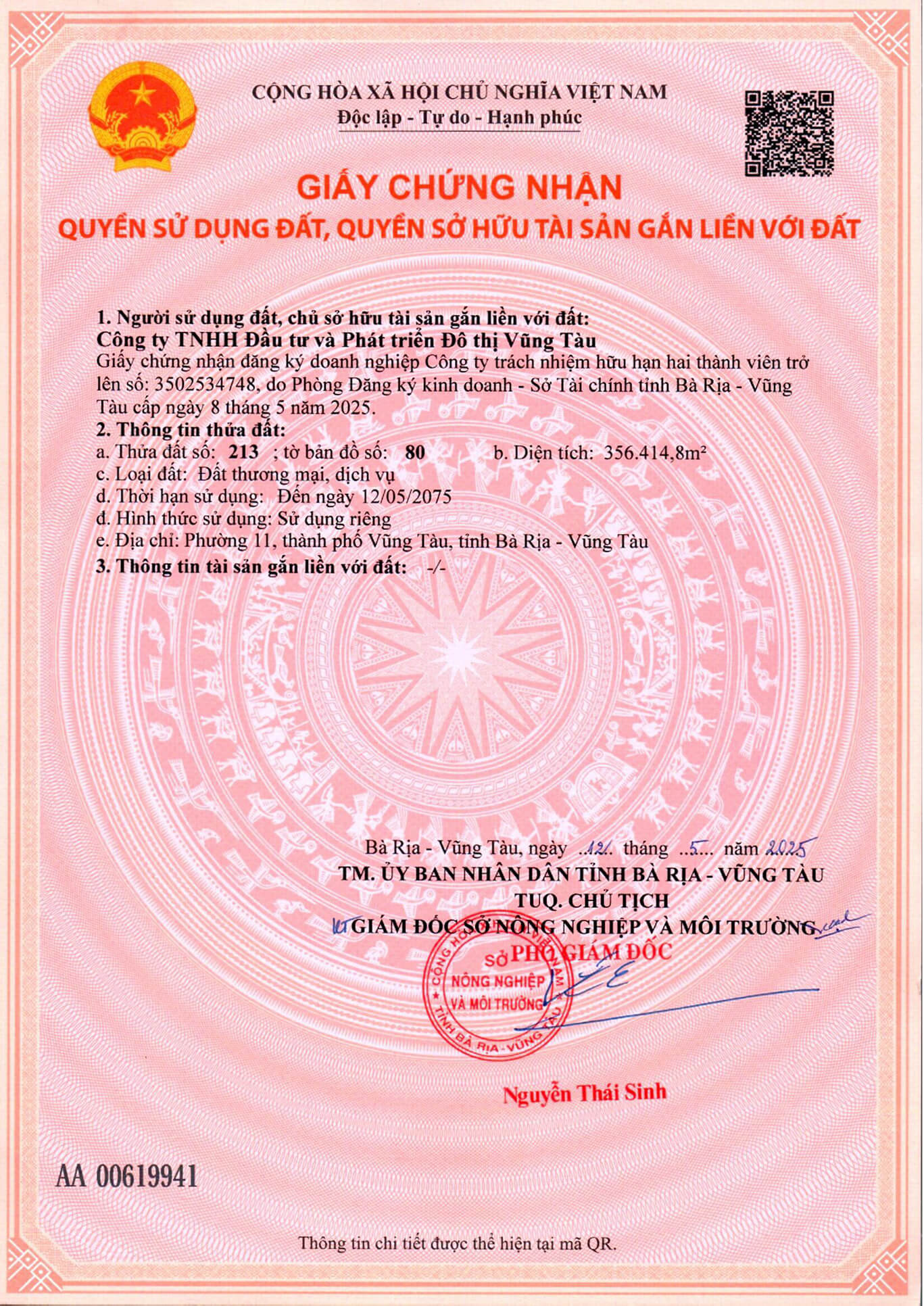 Pháp Lý Căn Hộ Beacon Blanca City: Công Bố Hồ Sơ Gốc & Chứng Nhận Sở Hữu Lâu Dài