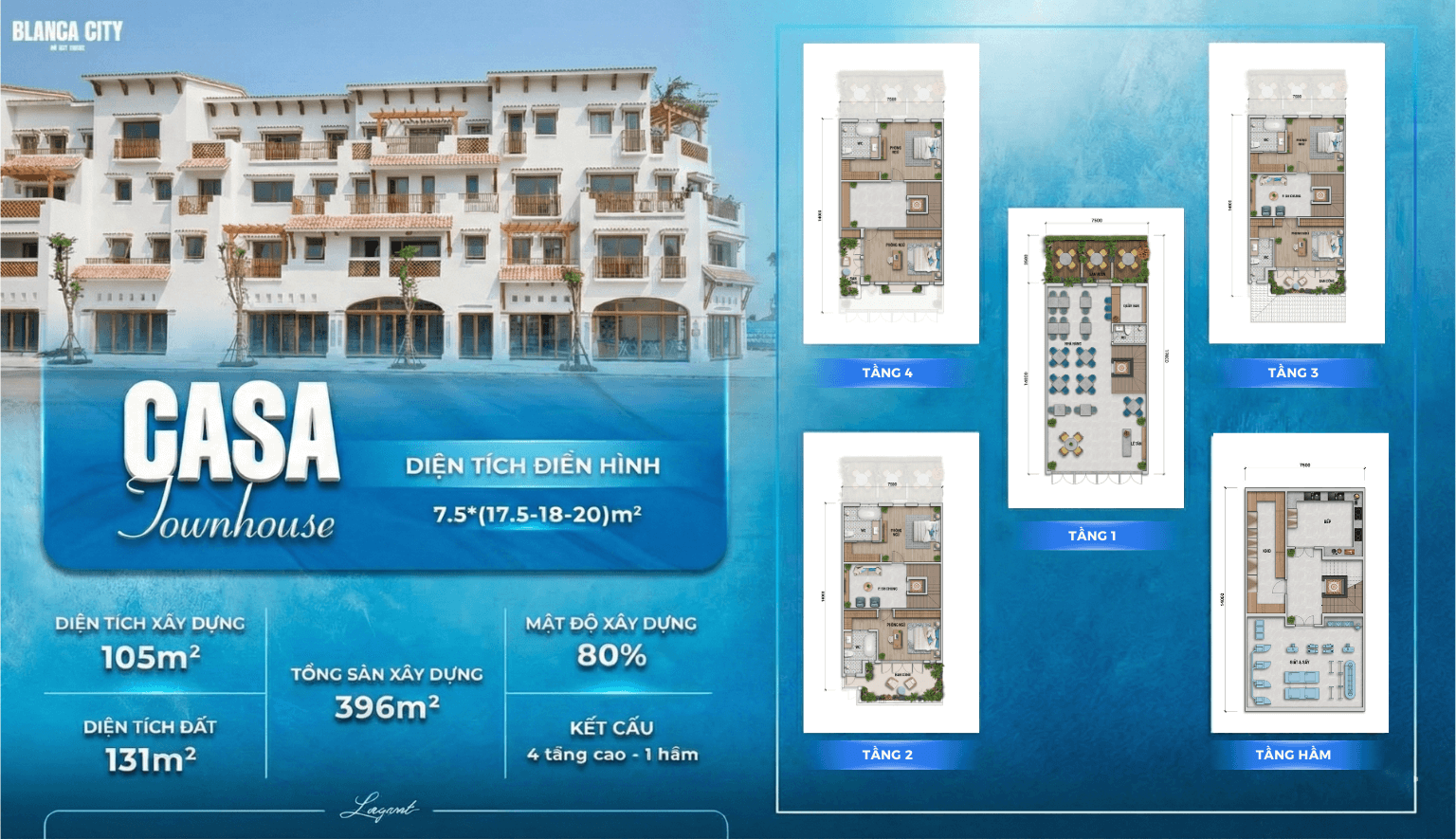 Thiết kế nhà phố casa Town House