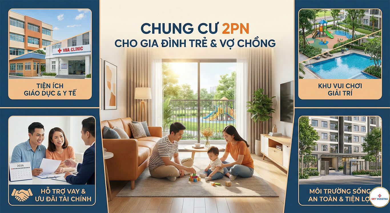 Căn hộ 2 phòng ngủ Xu hướng mới nhất 2026