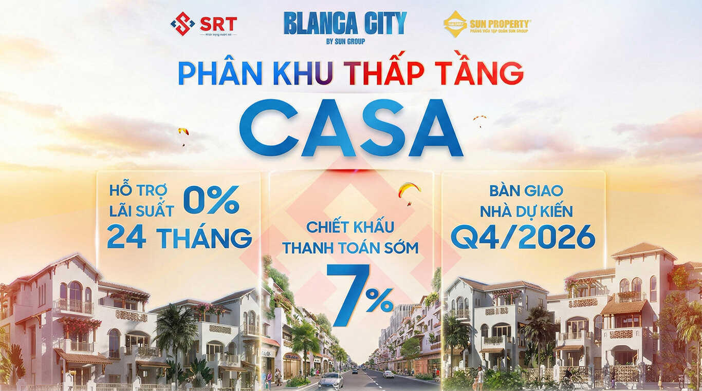 Biệt Thự Villa Vũng Tàu Blanca City – Vị Trí Sát Biển, Sổ Hồng Lâu Dài