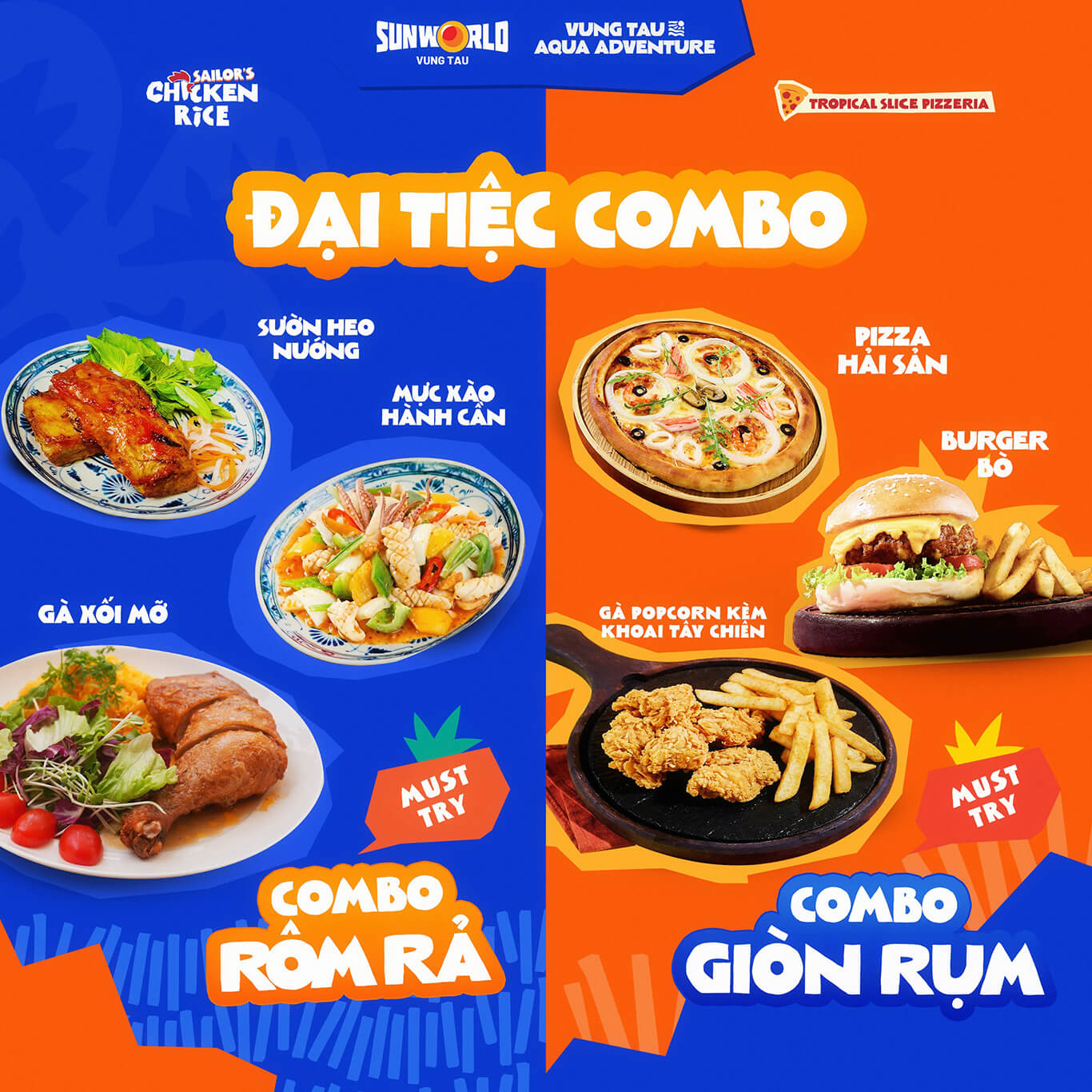 ĂN GÌ Ở SUN WORLD VŨNG TÀU 2026? BẢN ĐỒ FOOD TOUR & REVIEW BUFFET CHI TIẾT