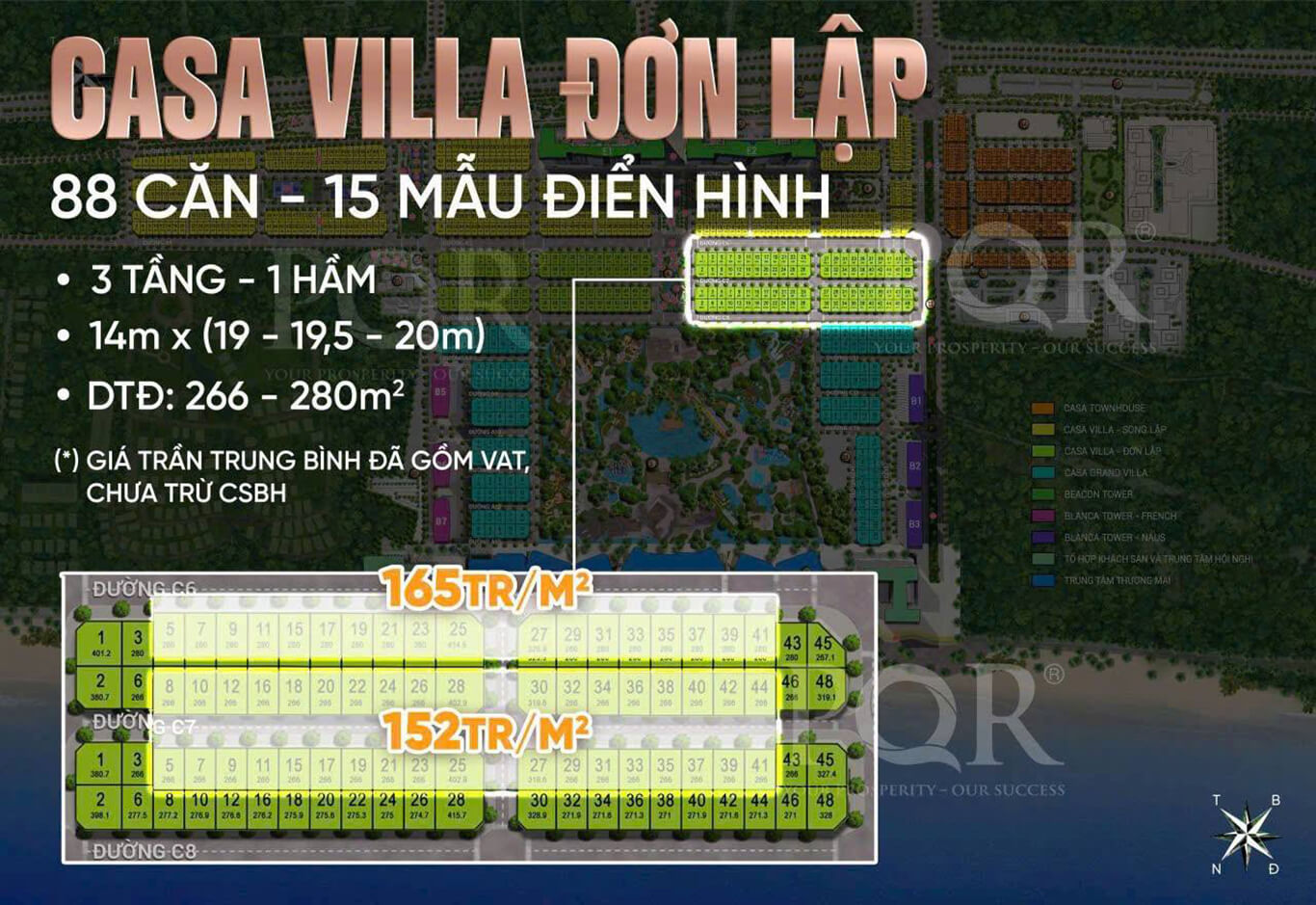 Biệt Thự Villa Vũng Tàu Blanca City – Vị Trí Sát Biển, Sổ Hồng Lâu Dài