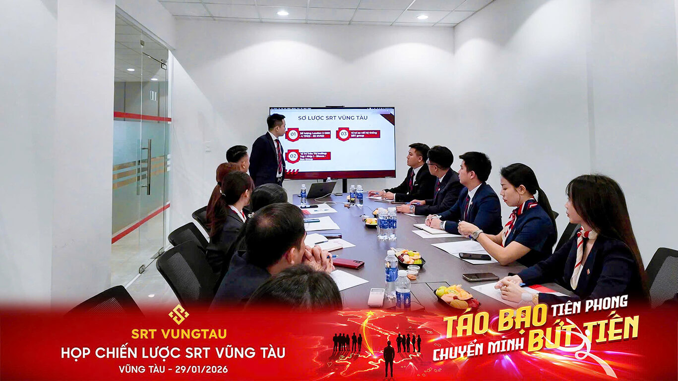 HỌP CHIẾN LƯỢC SRT VŨNG TÀU 2026 –TỪ TẦM NHÌN CHIẾN LƯỢC ĐẾN QUYẾT TÂM HÀNH ĐỘNG SAU HỘI NGHỊ TOÀN HỆ THỐNG