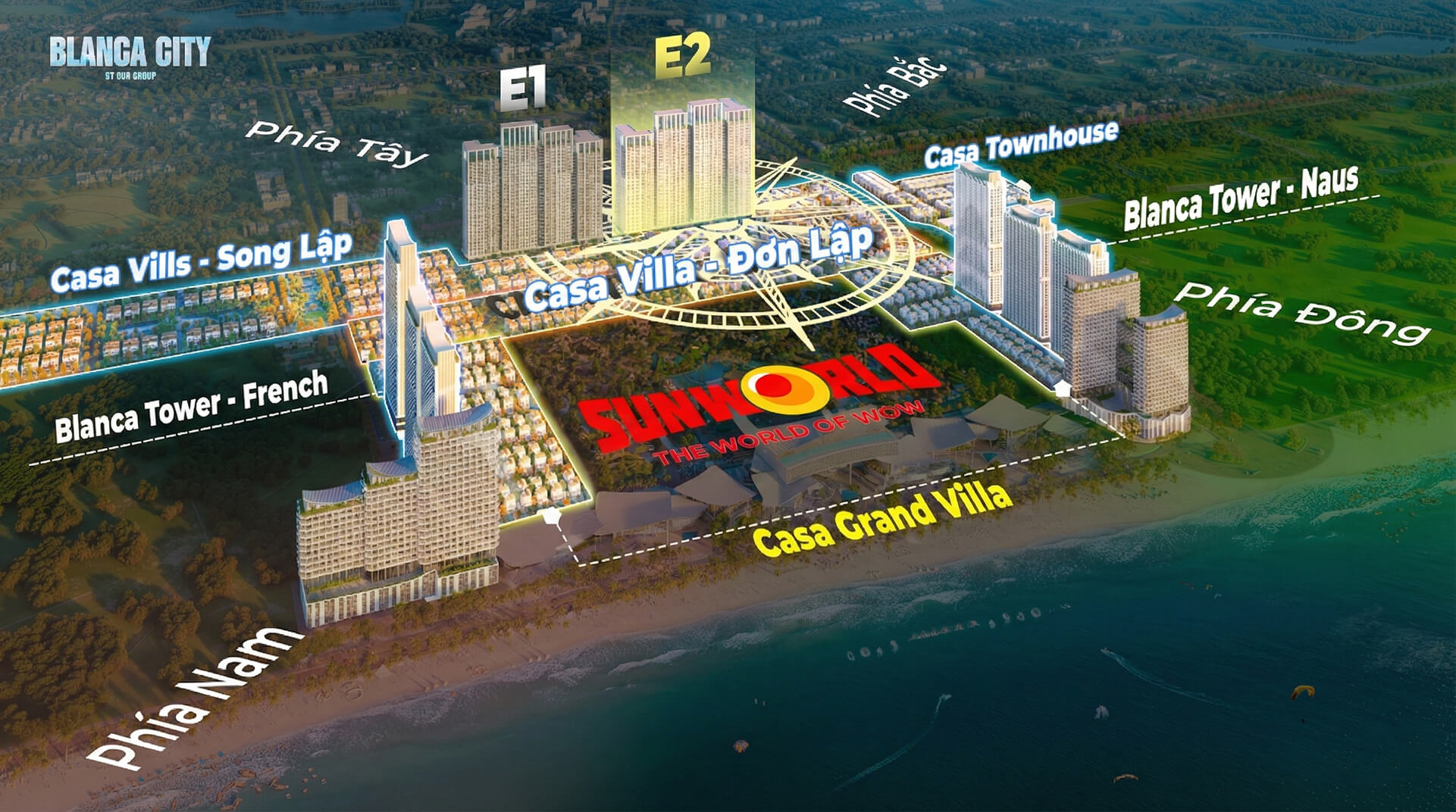 Chi Tiết Mặt Bằng Blanca City Vũng Tàu