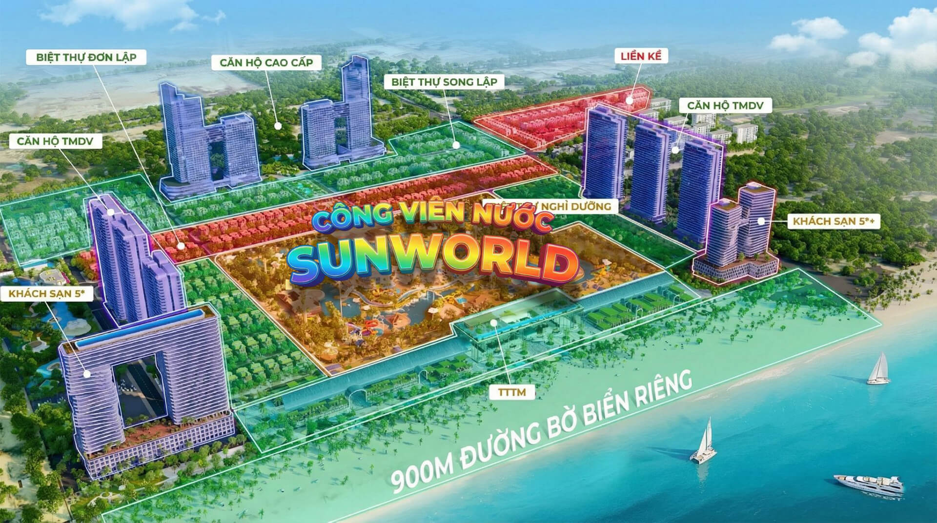 Mặt Bằng Blanca City SunGroup Vũng Tàu: Đánh Giá Quy Hoạch 1/500 & Layout Chi Tiết