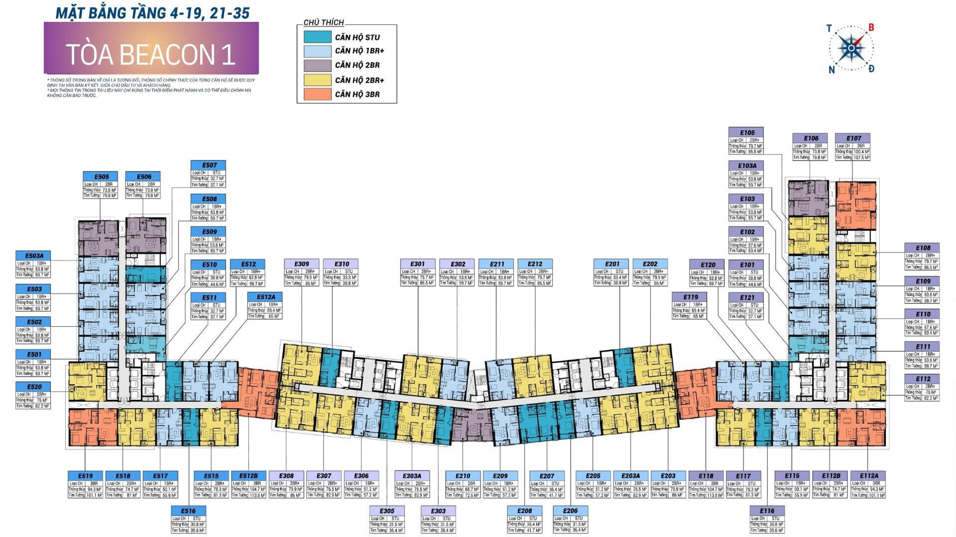Mặt Bằng Căn Hộ Blanca City Layout thiết kế : Phân Tích Chi Tiết