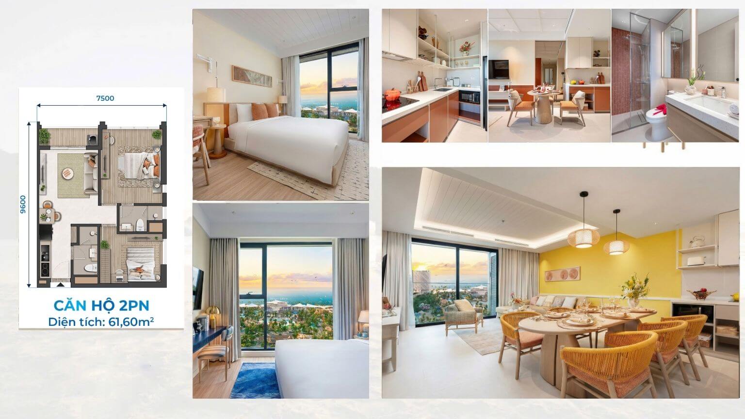 Nội thất bàn giao căn hộ Blanca City (Tháp B1, B2, B3): Review Chi Tiết & Bảng Giá Vật Liệu 2026