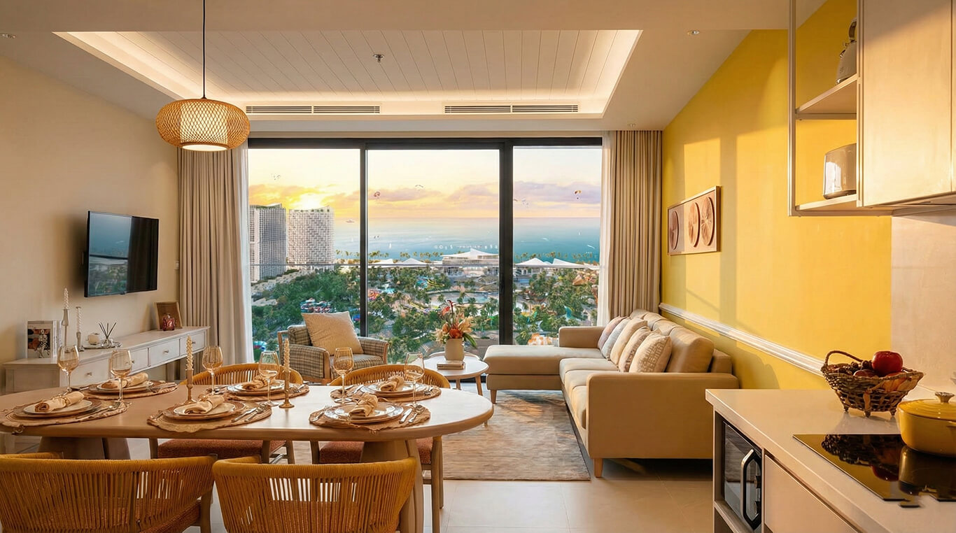 Nội thất bàn giao căn hộ Blanca City (Tháp B1, B2, B3): Review Chi Tiết & Bảng Giá Vật Liệu 2026