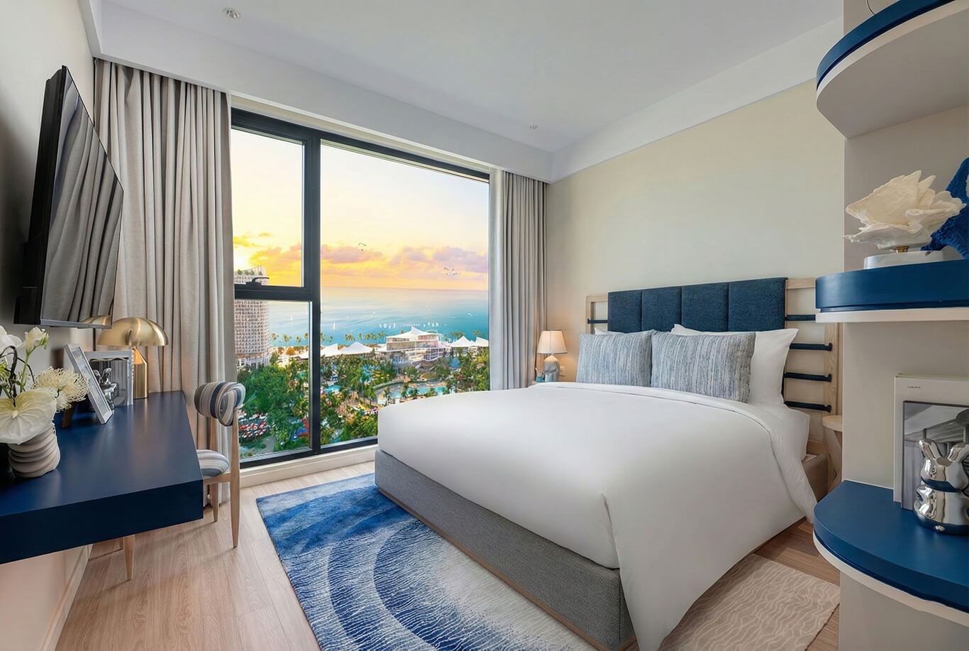 Nội thất bàn giao căn hộ Blanca City (Tháp B1, B2, B3): Review Chi Tiết & Bảng Giá Vật Liệu 2026