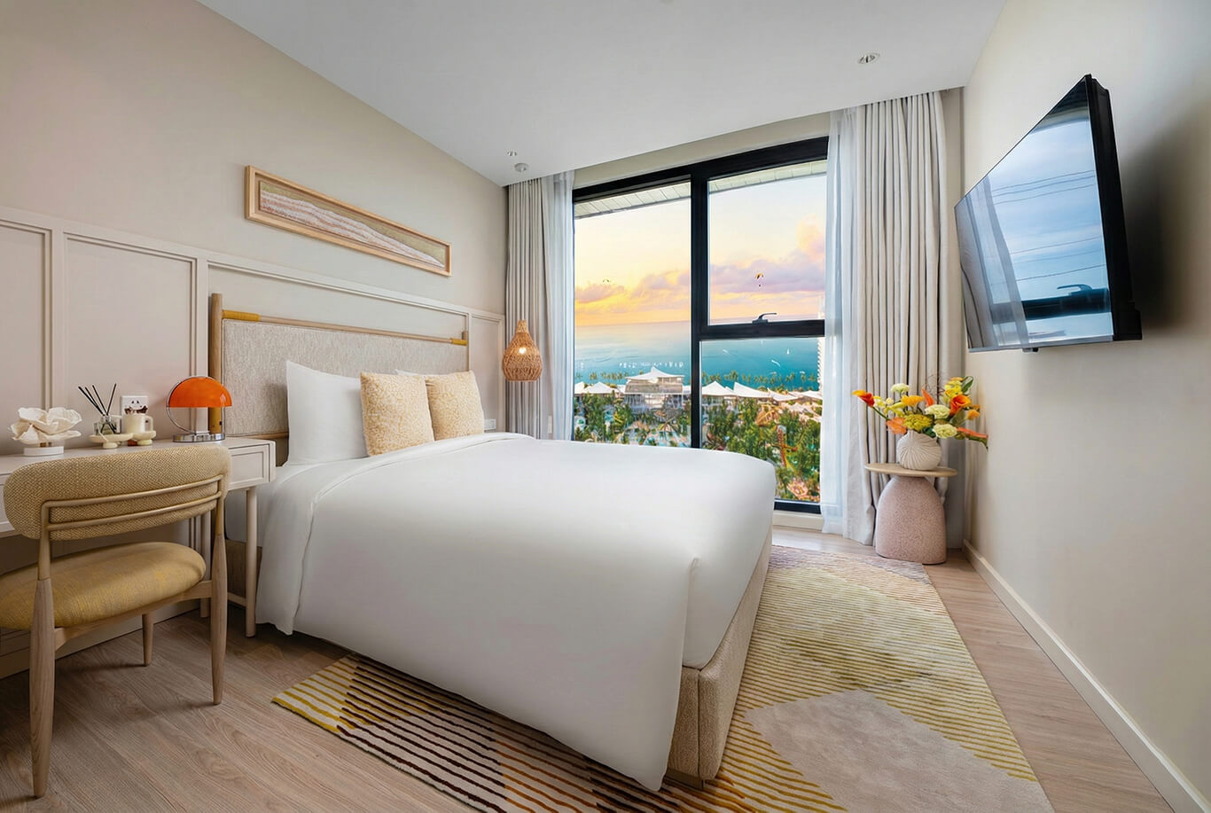 Nội thất bàn giao căn hộ Blanca City (Tháp B1, B2, B3): Review Chi Tiết & Bảng Giá Vật Liệu 2026