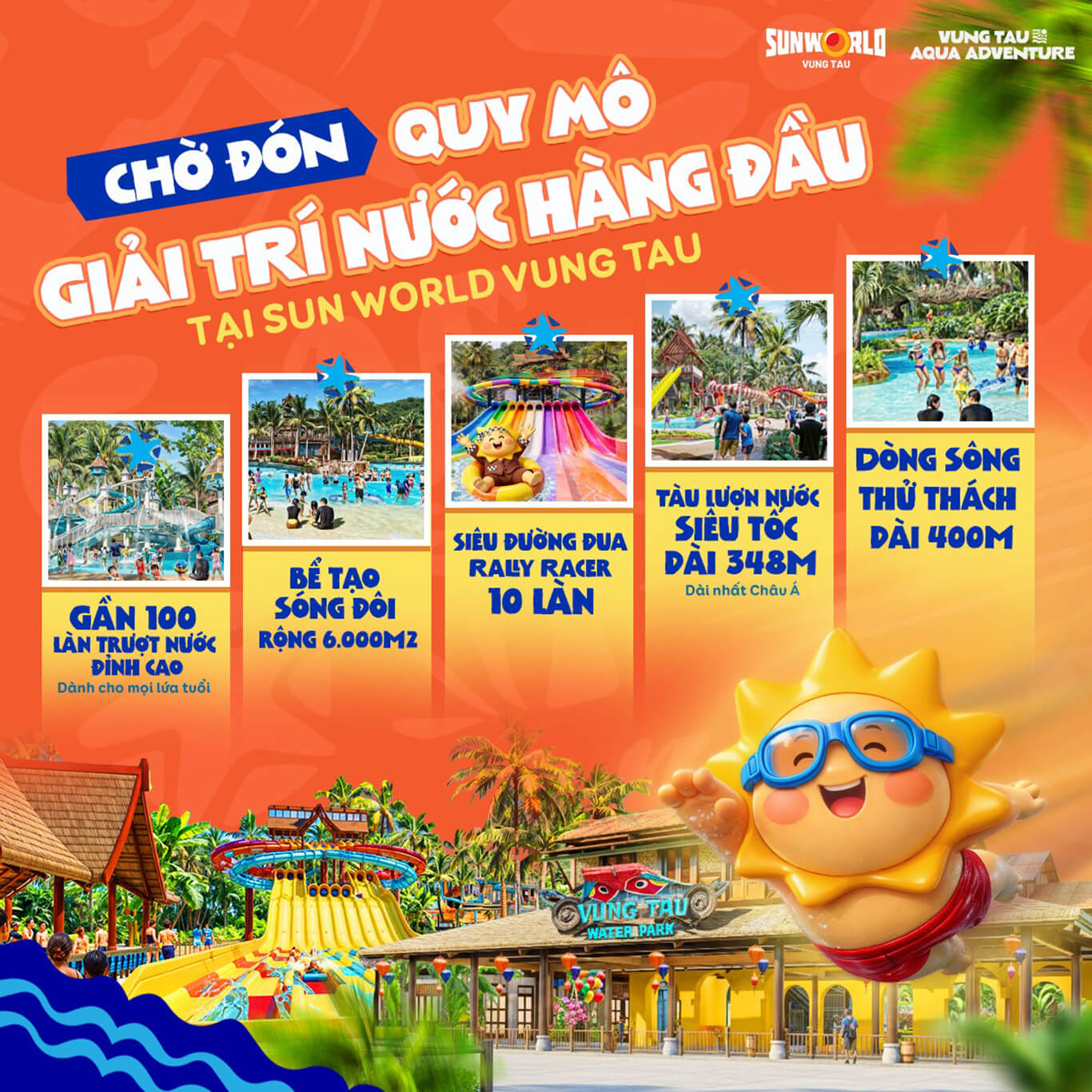 Sun World Vũng Tàu Có Gì Chơi? TỪ NHẸ NHÀNG ĐẾN CỰC HẠN: LƯU NGAY NHỮNG TRÒ CHƠI BẠN CÓ THỂ CHINH PHỤC