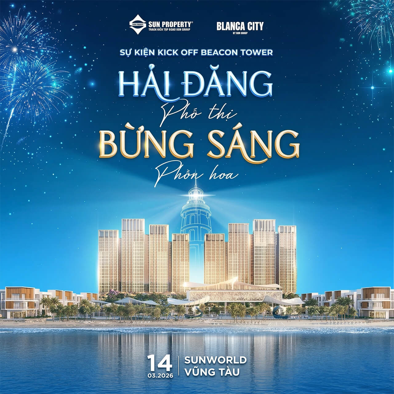 Bùng Nổ Sự Kiện Kick Off Beacon Tower Blanca City